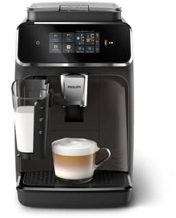 Philips 2300 Series - Espressomachine - 4 Verschillende Dranken - 4 Verschillende Dranken - LatteGo Melksysteem - 40% Stiller - AquaClean Filter - Volautomatisch - Zwart - Koffiemachine met bonen - EP2334/10 — thumbnail 1