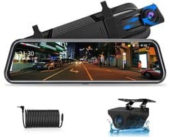 Nexvo® Dashcam Voor en Achter - Dashcam - Dashcam Voor Auto - Zwart - ‎35cm x 12cm x 9cm