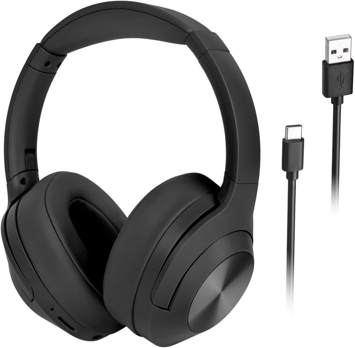 Krüger&Matz F2 Serie - Draadloze Over-ear Koptelefoon - Bluetooth 5.3 - Zwart of Grijs - Oplaadbare Batterij — afbeelding 1