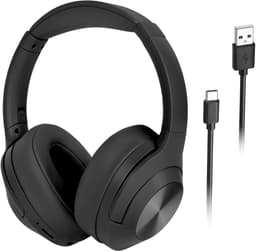 Krüger&Matz F2 Serie - Draadloze Over-ear Koptelefoon - Bluetooth 5.3 - Zwart of Grijs - Oplaadbare Batterij — thumbnail 1
