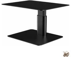 Monitor Stand Riser - Aluminium Verstelbare Hoogte - Bureau Organizer - Laptop Standaard - Desktop Verhoger - Computer Accessoire - iMac Standaard - TV & Scherm Ondersteuning - PC & Printer Houder - Ergonomische Werkplek