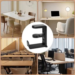 Universele Hoofdtelefoonhouder Zelfklevend voor Onder Bureau of Muur — thumbnail 4