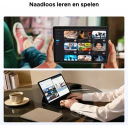 POCKAM P10 TAB - Gemini AI Tablet - 48 GB RAM (8+40 GB) + 128 GB ROM - 10,1 inch HD- Android 16 - 7000mAh - Quad-Core T310 - Dubbele luidsprekers - Volledige accessoirebundel met toetsenbord en stylus — thumbnail 3