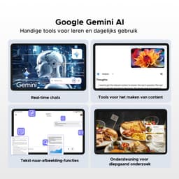 Aorlym P11 Pro - Tablet - 48 GB RAM (8+40 GB) + 128 GB ROM (2 TB/TF) - 11 inch FHD+ 90 Hz - Android 16 - 8800 mAh/18 W - T7250 - Dubbele luidsprekers - Gemini AI - Face ID - Widevine L1 - Complete accessoirebundel met toetsenbord en stylus - Paars — thumbnail 5