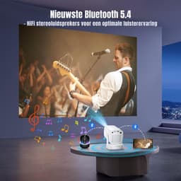 Core® Mini beamers - Projector - Mini beamer - Wit - 20cm x 11cm x 10cm — thumbnail 4