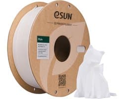 PLA+ 3D Printer Filament 1.75mm Wit - 1KG Spoel - Hoge Precisie voor FDM Printers