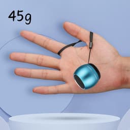Ynkkvre - Bluetooth Speaker - Mini Draagbare Luidspreker - Draadloze Bluetooth Speaker - True Wireless Stereo - Compacte Draagbare Speaker Met Krachtige Geluidskwaliteit - 2 Stuks - Voor Reizen En Outdoor Gebruik Blauw — thumbnail 2