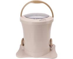 Mini Wasmachine met Centrifuge - Handmatige Centrifuge voor Ondergoed, Sokken & Babykleding - Compact Droogapparaat voor Reizen & Camping