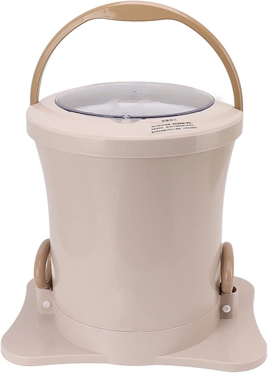 Mini Wasmachine met Centrifuge - Handmatige Centrifuge voor Ondergoed, Sokken & Babykleding - Compact Droogapparaat voor Reizen & Camping — afbeelding 1