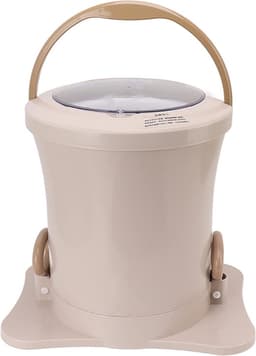 Mini Wasmachine met Centrifuge - Handmatige Centrifuge voor Ondergoed, Sokken & Babykleding - Compact Droogapparaat voor Reizen & Camping — thumbnail 1