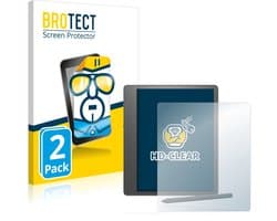 BROTECT - Screenprotector voor Amazon Kindle Scribe - Folie Beschermfolie transparant 2 Stuks