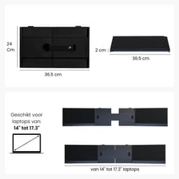Blerron Flex - 15.3 Inch - Portable Monitoren - Slechts 1.3 KG - Draagbare Monitor - Portable Monitor - Beeldscherm - USB-C/HDMI - 1920x1200 FHD — thumbnail 4