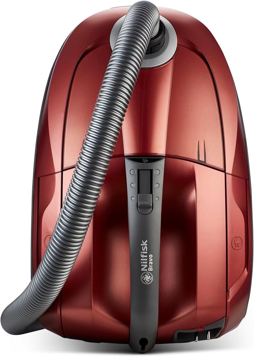 Krachtige Stofzuiger - Huishoudelijke Reiniger - Efficiënt Schoonmaken - Grote Capaciteit Zakken - 43 Liter Inhoud - Rood — afbeelding 1