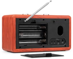 Retro speaker - Audizio Tune60 - Bluetooth speaker - Met afstandsbediening - 40W - Kersenhoutlook — thumbnail 4