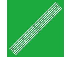 LED Achtergrondverlichting Strip - TV Verlichting - Televisie Reparatie - 12 Delige Set - 1135 mm Lengte