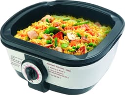 SAVI® Multicooker - Multicookers - Wit / Zwart- ‎‎35cm x 34cm x 22cm — thumbnail 5