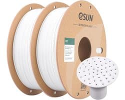 PET Filament 1.75mm voor 3D Printer - Zeer Sterk - 2kg Wit - Hoge Taaiheid