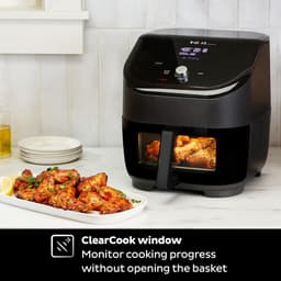Airfryer Oven 6-in-1 met ClearCook Venster en Digitaal Touchscreen - 6 Kwart Capaciteit — thumbnail 3