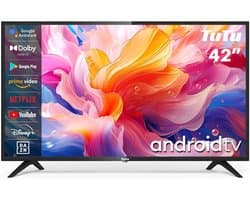 42 inch Smart TV (106 cm) Full HD Android TV met WiFi en Bluetooth - Geschikt voor APP Store