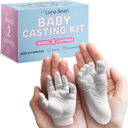 Baby Aandenken Set - Hand Voet Gips - Herinneringen Maken - Eenvoudig en Snel — thumbnail 1