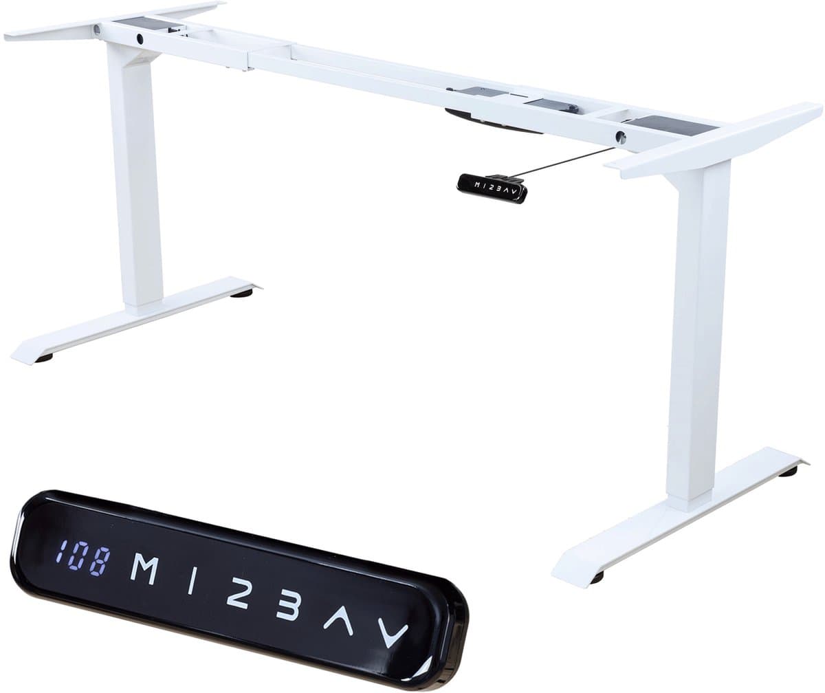 Albatros bureau onderstel LIFT, 2x motoren, elektrisch bureauframe in hoogte verstelbaar met geheugenfunctie voor buro - Bureau poten, Bureau frame, Bureautafel, Burotafel, Secretaire bureau — afbeelding 1