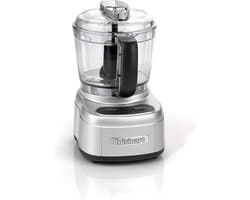 Mini Keukenmachine - Compacte Hakker - Snel Ingrediënten Bereiden - Eenvoudig Schoon te Maken - 900 ml - Zilverkleurig