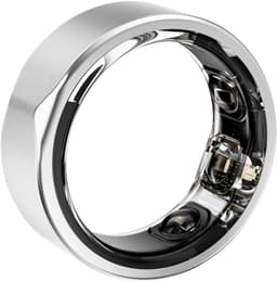 Kuno Ring 2 – Smart Ring – Slaapmonitor – Hartslag & Activiteitentracker – Stappen & Calorieën Meten – Zonder Abonnement – Waterbestendig – Zilver Maat 10 — thumbnail 4