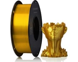 Glanzend Zijden PLA Filament 1.75mm voor 3D Printer, 1 kg Spoel in Goudkleur