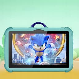 Kindertablet 7 inch - Peutertablet - 32GB - Blauw - Met Hoesje & Ouderlijk Toezicht — thumbnail 2