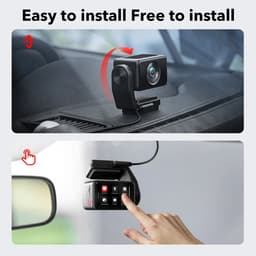 Redtiger A4 4K Touch Wifi Gps 2CH 64gb dashcam - Auto camera voor en achter - Wifi en Gps - Parkeermodus - 2,2 inch touch screen Lcd - 4K resolutie - 64gb Micro SD kaart - dashcam voor auto — thumbnail 5