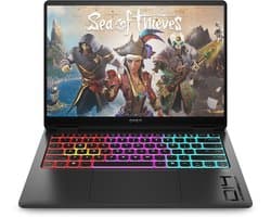 HP OMEN Transcend 14-fb1665nd Intel Core Ultra 7 255H Laptop 35,6 cm (14") 3K 16 GB LPDDR5-SDRAM 1 TB SSD NVIDIA GeForce RTX 5050 Wi-Fi 7 (802.11be) Windows 11 Home AI PC Zwart