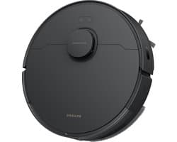 Dreame D20 Robotstofzuiger met Dweilfunctie - 13.000 Pa Zuigkracht - Anti-haarverstrikkingstechnologie (huisdieren) - 285 Minuten Non-Stop Reinigen - Alle vloertypen - Zwart