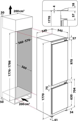 Whirlpool ART66102 Inbouw Koel-vriescombinatie — thumbnail 5