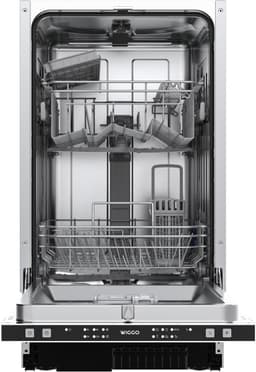 Wiggo WD-B4126E(X) - Inbouw Vaatwasser - Volledig Geïntegreerde - 45 cm - 9 Couverts - 6 Wasprogramma's - 5 Jaar Garantie - Roestvrijstaal — thumbnail 4