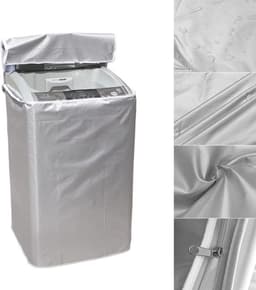Washing Cover voor Wasmachine en Droger - Top Cover - Waterproof - Dustproof - Verticale Machine Cover - 65x65x103cm — thumbnail 4