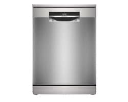 BOSCH SMS6ZCI11F SER6 vrijstaande vaatwasser - 14 couverts - Inductie - L60 cm - 40 dB - Klasse B - RVS