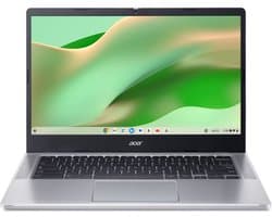 Acer Chromebook 314 CB314-4H-C16G - 14 inch - N100 - 4GB - 128GB - Zilver
