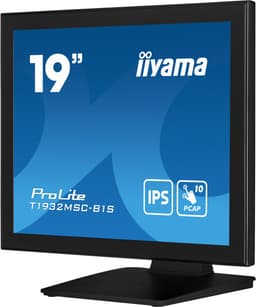 iiyama ProLite T1932MSC-B1S computermonitor 48,3 cm (19 ") 1280 x 1024 pixels full HD LED touchscreen zwart — thumbnail 2