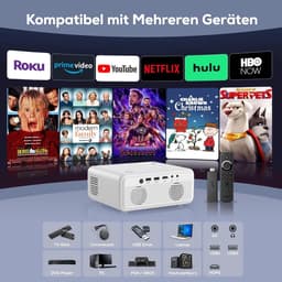 Lexium Mini beamer - Projector - Beamerscherm - Projectiescherm - Outdoor & Indoor Projector - — thumbnail 5
