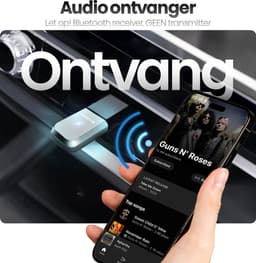 Xssive BTR01 Audio Bluetooth Receiver - USB naar Draadloze Audio Bluetooth Ontvanger - Auto Carkit - Voor Oude Speaker, Stereo Set, Auto Radio, Autoradio — thumbnail 3