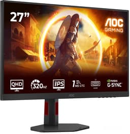 AOC G4 Q27G4SRU - QHD Fast IPS Gaming Monitor - 320hz - 1ms GtG - E-sports Design - 27 inch — thumbnail 6