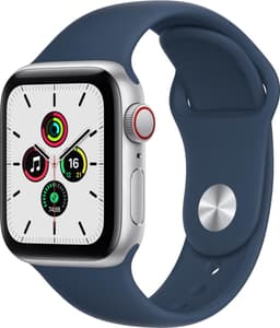 Apple Watch SE 2021 - 40mm - 4G - GPS - Zilver — thumbnail 1