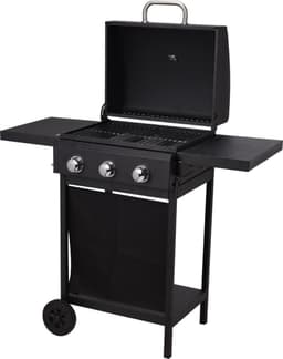 Gas Barbecue Vaggan 139 x 56,5 x 106 cm Black — thumbnail 1