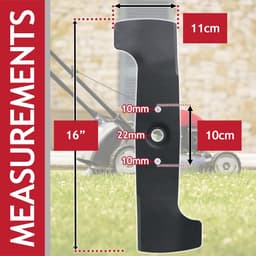 Omgoods - Vervangingsmes voor Honda HRG415 Grasmaaier van 16 Inch — thumbnail 2