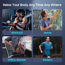 Massagepistool, hoogwaardige percussiemassage voor spierontspanning, professioneel deep tissue massagepistool en handig verwarmd spiermassagepistool voor volledige lichaamsontspanning — thumbnail 3