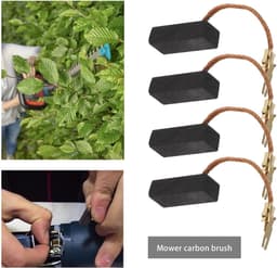Grasmaaier koolborstels 6 x 9 x 20 mm - 2 paar - vervangend onderdeel - herstel motorprestaties - ShopVlot — thumbnail 2