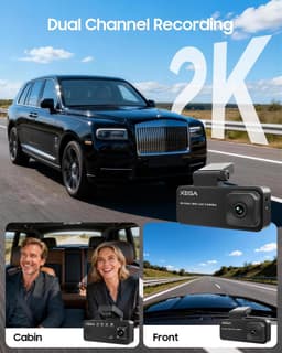 Solidchoice - 2K 4G LTE Dashcam voor Auto met SIM Kaart — thumbnail 2