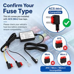 Solidchoice - Dashcam Hardwire Kit met Laagspanningsbeveiliging — thumbnail 4