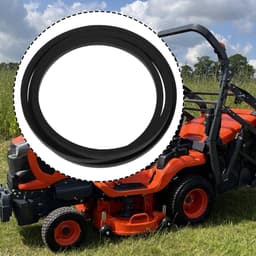 Dailygoods- Deckmaaierriem Vervanging 70712-3471-2 - Compatibel met Kubota G3HST - 100 cm Zijafvoer - Rubber Materiaal - Eenvoudig te Installeren - Hoge Betrouwbaarheid - Grasmaaierriem — thumbnail 5