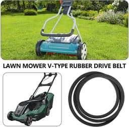 Dailygoods- Aandrijfriem Rubber - Binnenomtrek 1219 mm - Buitenomtrek 1270 mm - Breedte 12,7 mm - Dikte 7,9 mm - Compatibel met Wolseley Tiller - V-riem — thumbnail 5